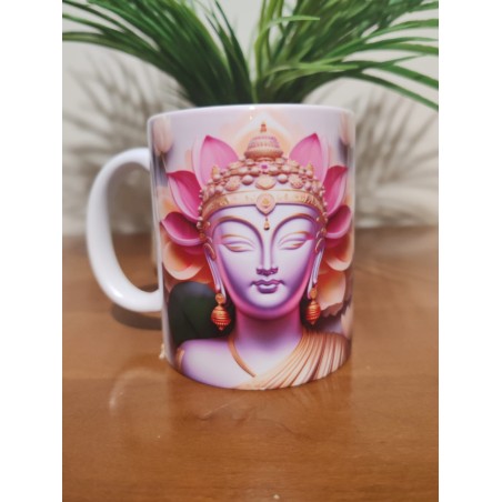 Tasse tête de bouddha