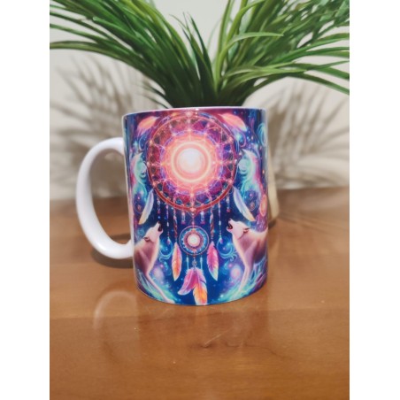 Tasse les loups et l'attrape rêve