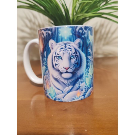 Tasse tigre blanc