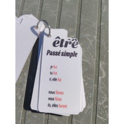 Porte clés conjugaison