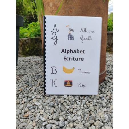 Livret alphabet pour apprendre à écrire