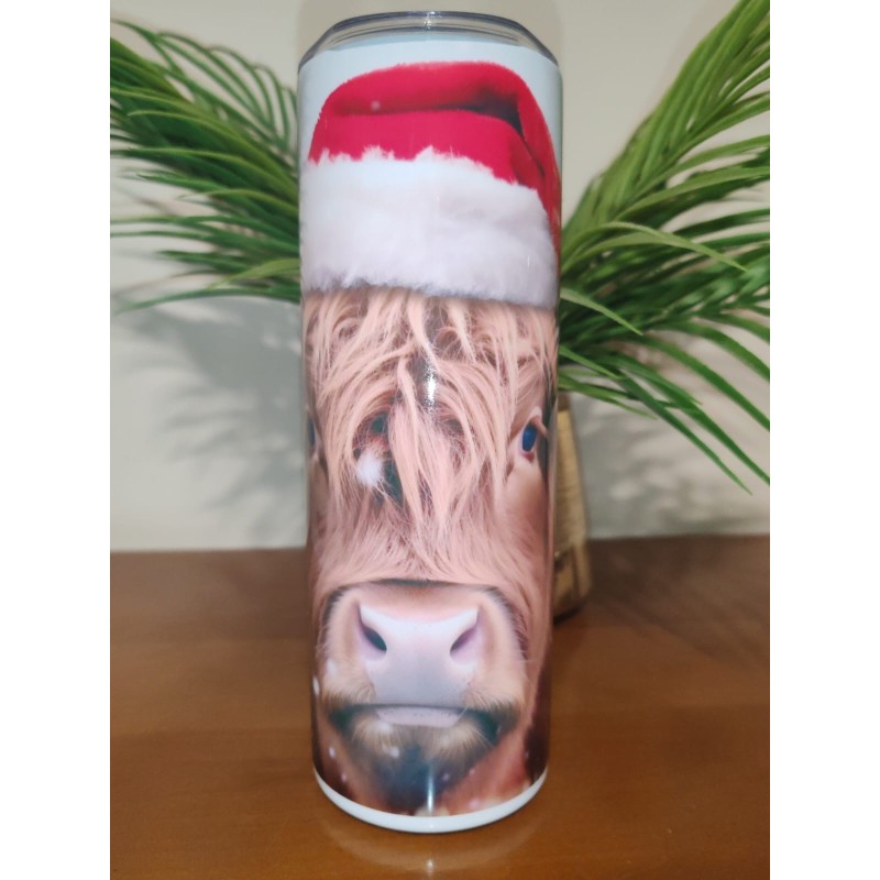 Tumbler vache de noël