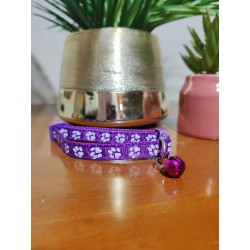 collier chiens et chats imprimé pattes