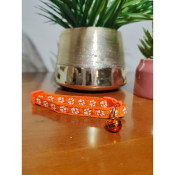 collier chiens et chats imprimé pattes