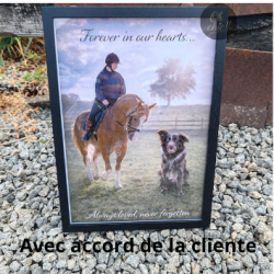 Cadre photo personnalisé