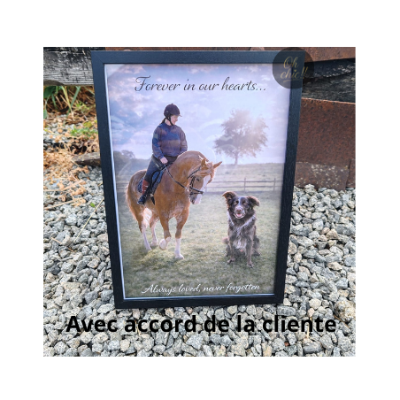 Cadre photo personnalisé